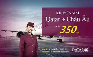 Qatar Airways: Nắm bắt ngay cơ hội bay đến châu Âu giá cực rẻ
