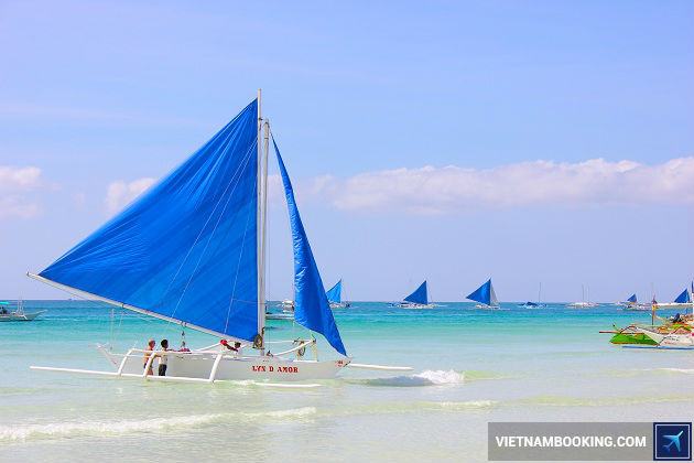 ve may bay di philippines