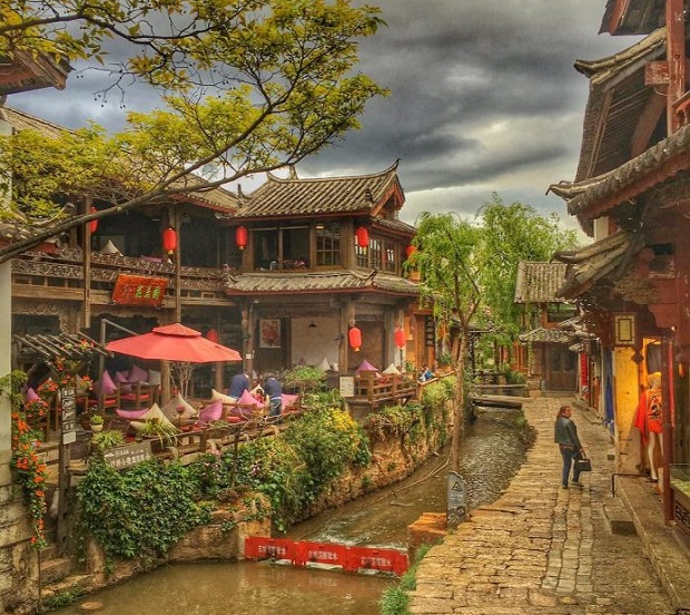 Vẻ đẹp bình yên, cổ kính ở phố cổ Lệ Giang phố cổ Lệ Giang