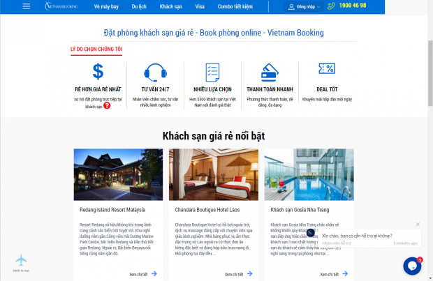 đặt phòng qua website Vietnam Booking Tổng hợp bí quyết đặt phòng khách sạn