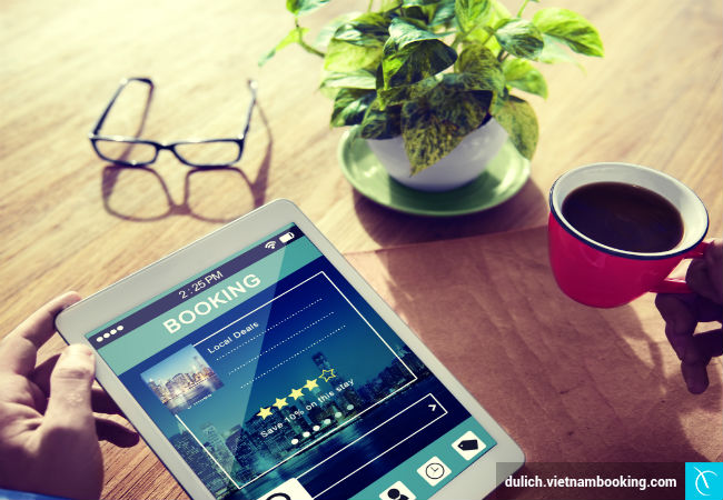 Đặt trước vé máy bay, phòng khách sạn cam nang du lich gia re