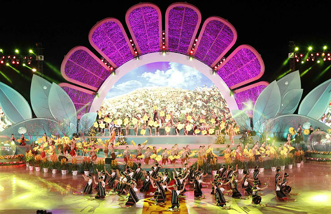 Lễ khai mạc quy mô của Festival hoa Đà Lạt