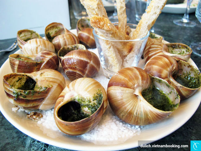 Nếm thử các món ăn mới du lich paris can nho