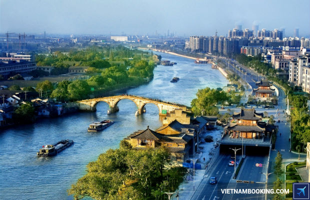 ve may bay di hang chau gia re