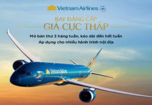 Vietnam Airlines: Thứ 3 thả ga săn vé giá rẻ
