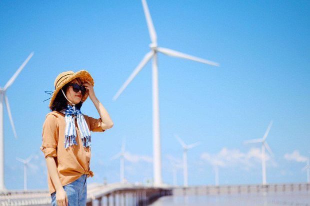 Du lịch Bạc Liêu - Cánh đồng điện gió