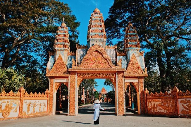 Du lịch Bạc Liêu - Chùa Xiêm Cán