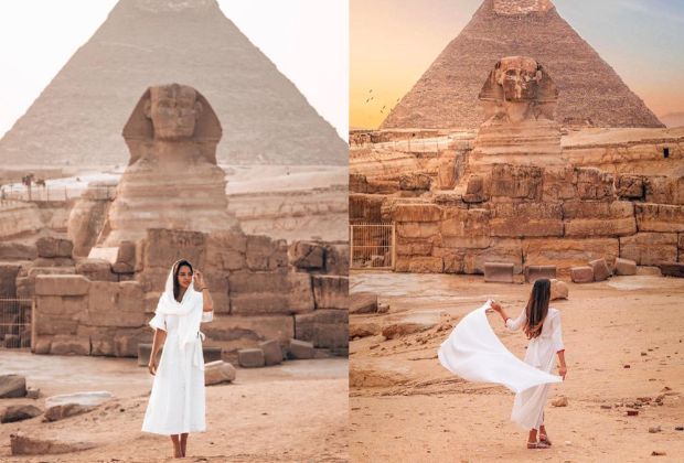 Du lịch Ai Cập - tượng nhân sư