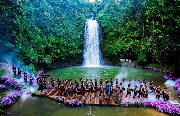 kinh nghiệm du lịch kon tum - thác pa sỹ