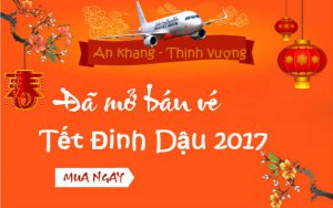 Jetstar đã mở bán vé Tết Đinh Dậu 2017