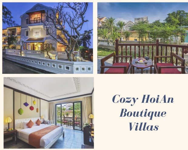 kh&aacute;ch sạn Cozy Hoian Boutique Villas xinh xắn