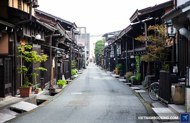 Đô thị cổ Takayama tư vấn địa điểm du lịch nhật bản