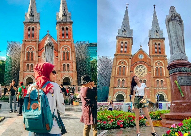 Du lịch Sài Gòn - nhà thờ Đức Bà