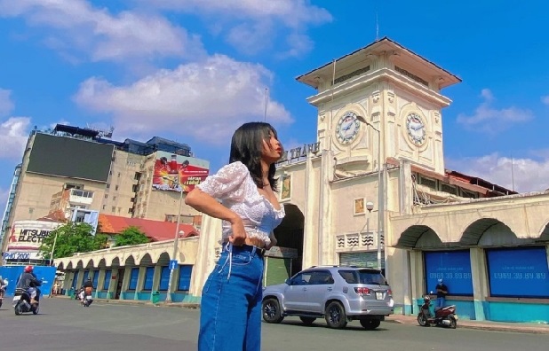 Du lịch Sài Gòn - chợ Bến Thành