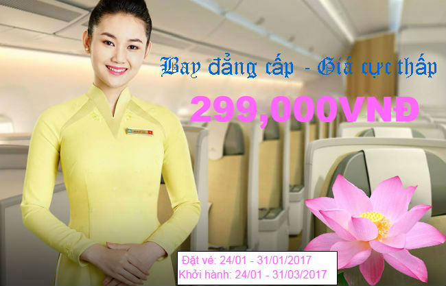 ve may bay vietnam airlines gia re