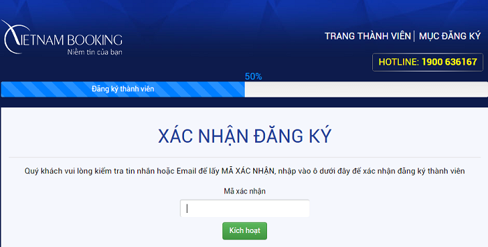 dang ky thanh vien vietnam booking