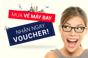 Mua vé máy bay – Nhận ngay voucher!