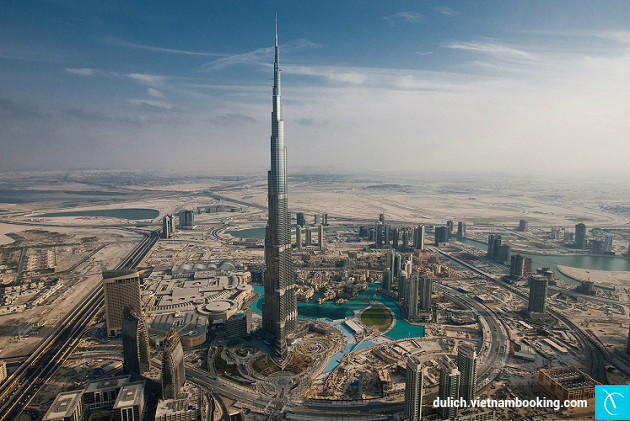 Tòa nhà Burj Khalifa, Dubai di du lich dubai gia re