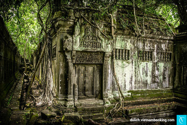 Đền Beng Mealea nổi tiếng du lich campuchia