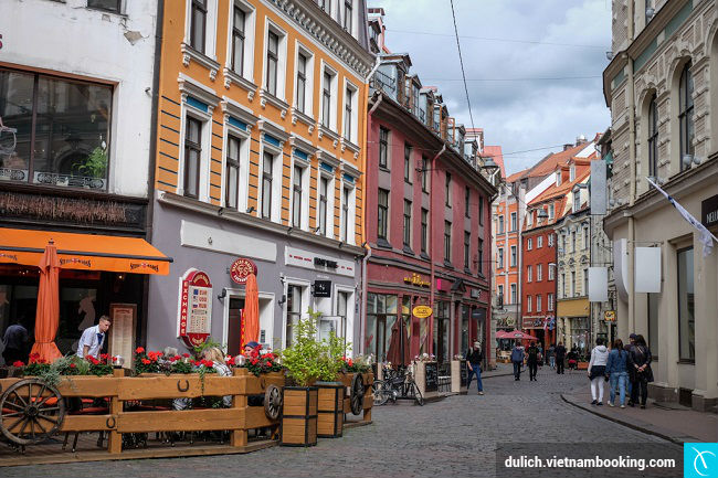 Thành phố Latvia nhung diem den tuyet voi truoc khi noi tieng