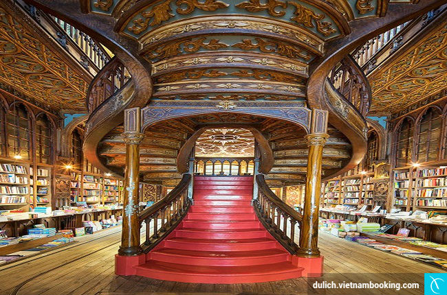 Thư viện Biblioteca Joanina nhung thu vien dep nhat the gioi