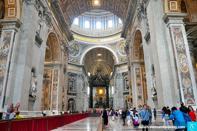 Nhà thờ thánh Peter nhung dieu chua biet ve vatican