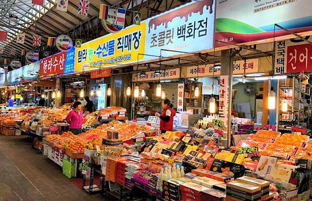 Tour du lịch Hàn Quốc lễ 30/4 1/5 - Chợ truyền thống Jeongseon