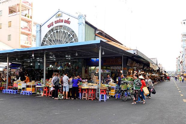 Địa điểm du lịch Châu Đốc - Chợ Châu Đốc