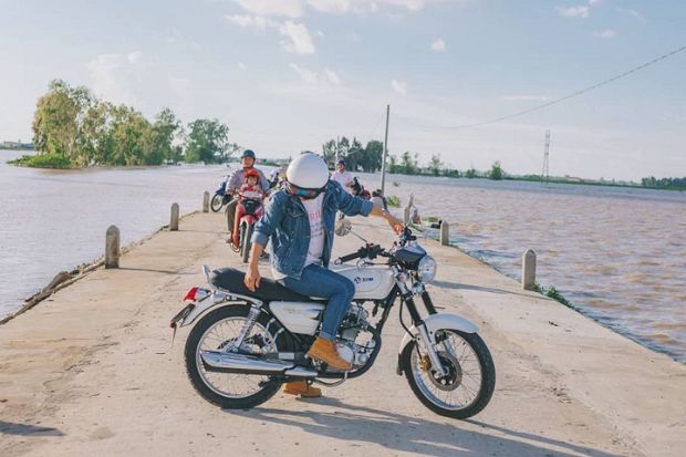 Địa điểm du lịch Châu Đốc - Xe máy