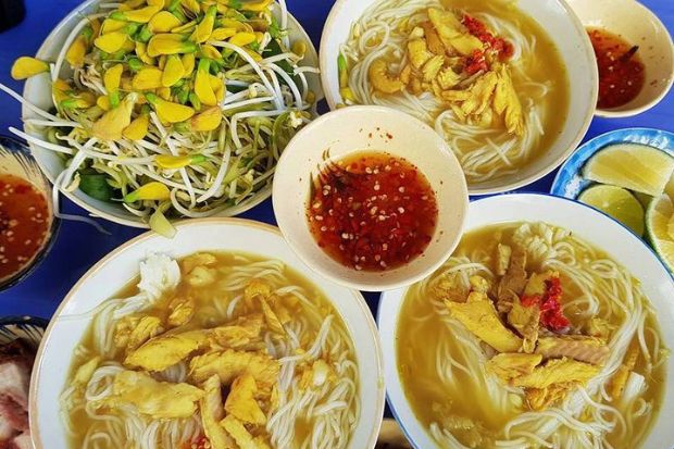 Địa điểm du lịch Châu Đốc - Bún cá Châu Đốc