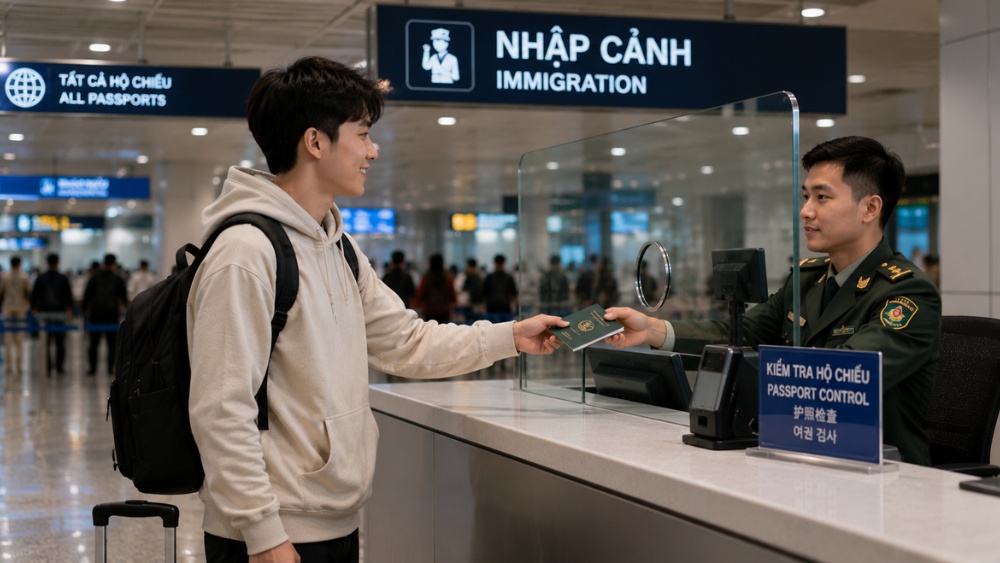 Kinh nghiệm đi m&aacute;y bay đường d&agrave;i v&agrave; l&agrave;m thủ tục nhập cảnh an to&agrave;n