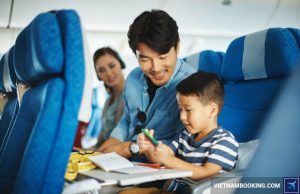 Lưu ý khi cho trẻ em đi máy bay Vietjet Air