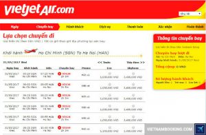 Những câu hỏi thường gặp về đặt vé Online Vietjet Air
