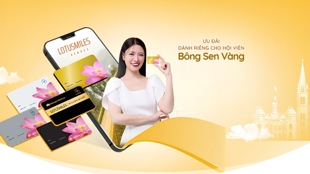 B&ocirc;ng Sen V&agrave;ng Vietnam Airlines