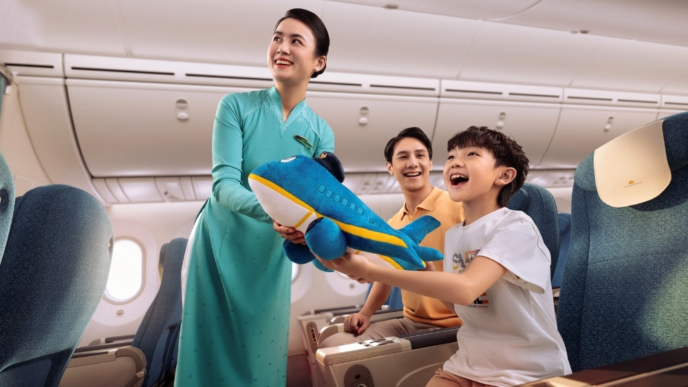 B&ocirc;ng Sen V&agrave;ng Vietnam Airlines