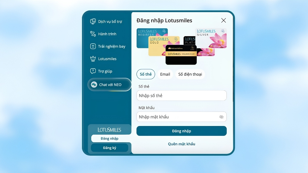 Quyền lợi hội vi&ecirc;n Lotusmiles