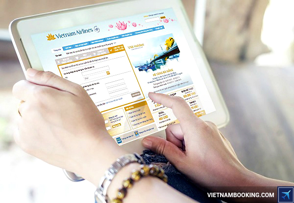 booking online vietnam airlines gia re