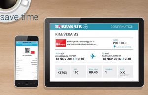 Check-in trực tuyến Korean Air tiết kiệm thời gian