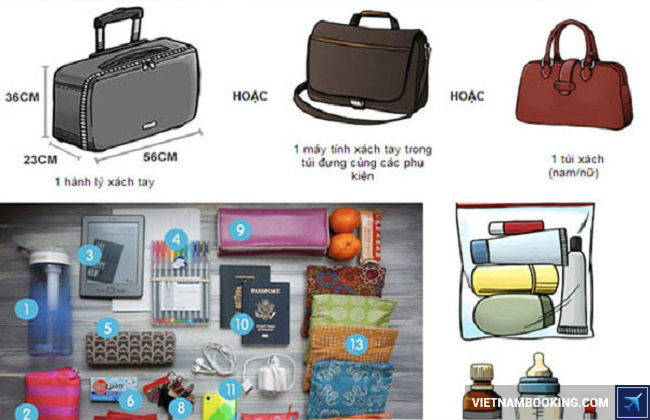 hanh ly xach tay china airlines