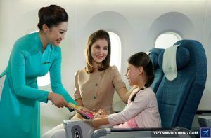 Giá vé máy bay trẻ em của Vietnam Airlines