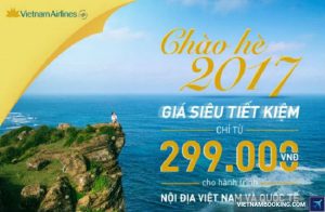 Giá vé máy bay khuyến mãi của Vietnam Airlines