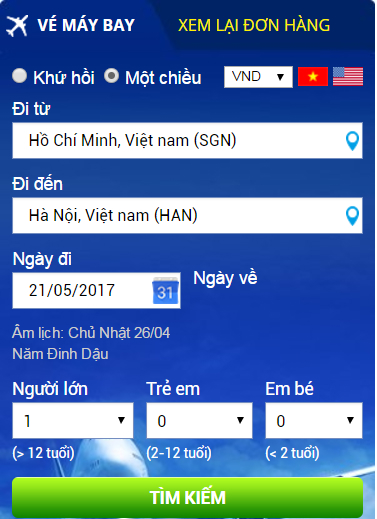huong dan dat ve vietjet