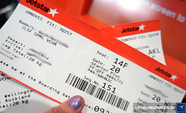 Giải đáp thắc mắc lần đầu đặt vé Jetstar Pacific dat ve may bay jetstar qua mang
