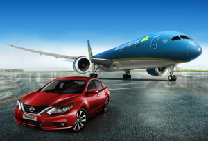 Mua vé Thương Gia Vietnam Airlines​, Trúng xe Teana