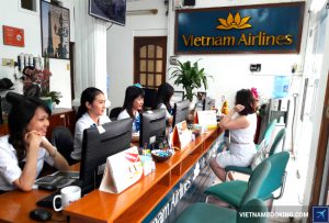 Đại lý, văn phòng vé máy bay Vietnam Airlines tại TPHCM, Hà Nội