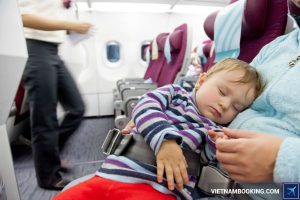 Quy định của Vietnam Airlines đối với trẻ dưới 2 tuổi