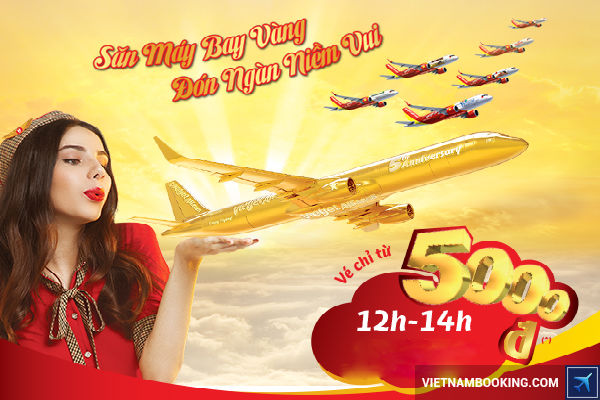 san ve may bay khuyen mai Vietjet 2017 - 1