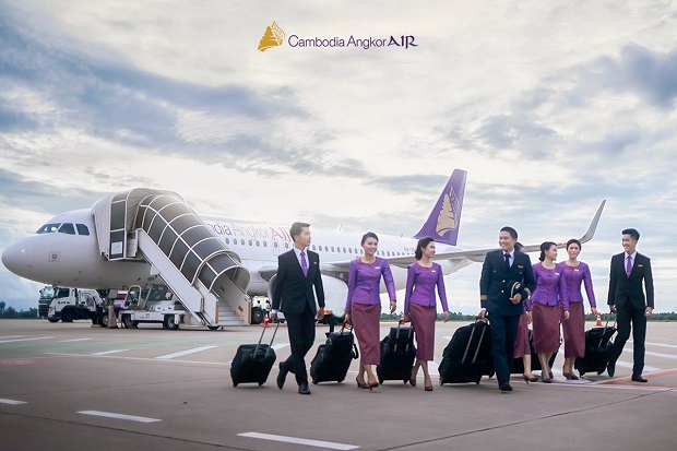 vé máy bay Cambodia Angkor Air