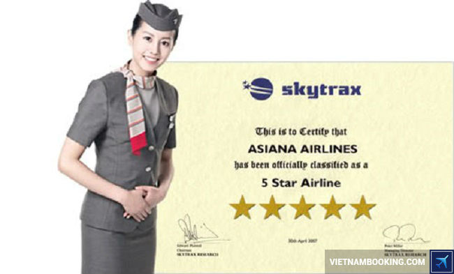 ve may bay asiana airlines
