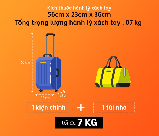 quy định hành lý Pacific Airlines